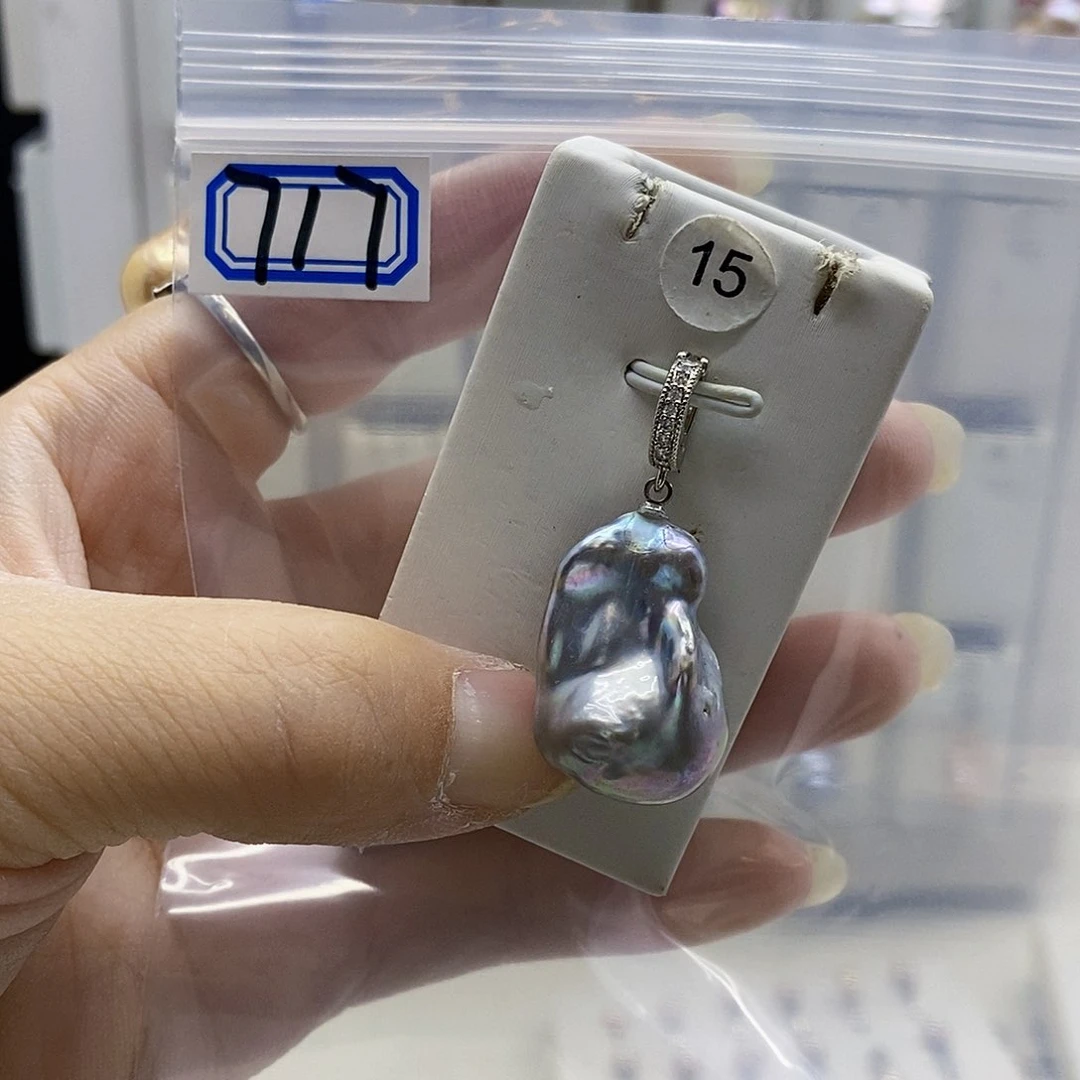 颈饰合金淡水珍珠