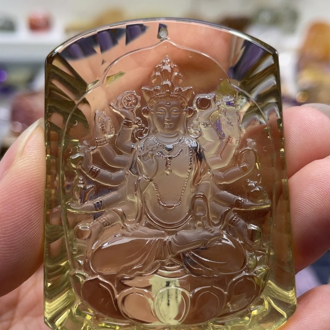 未镶嵌颈饰水晶定制