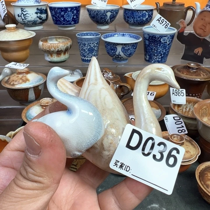 摆件036景德镇手工柴烧茶宠