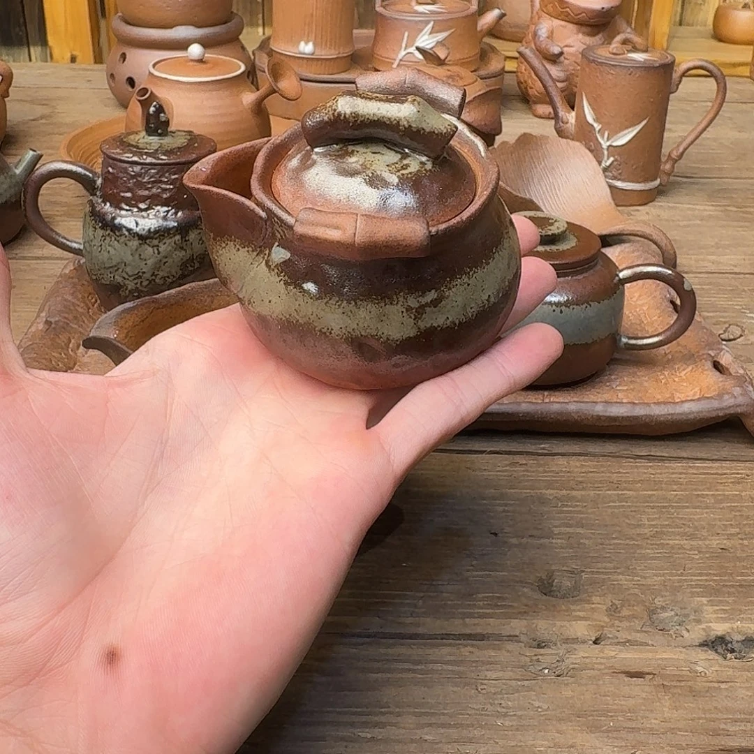 原矿老岩泥茶器系列
