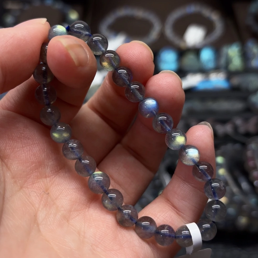 手链未镶嵌长石6.8mm左右