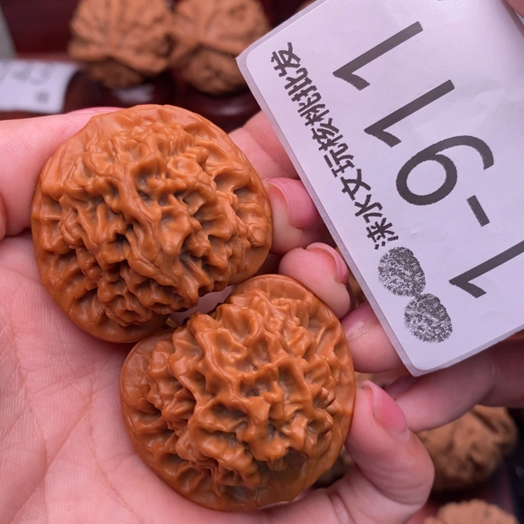 把件文玩核桃38秦闷
