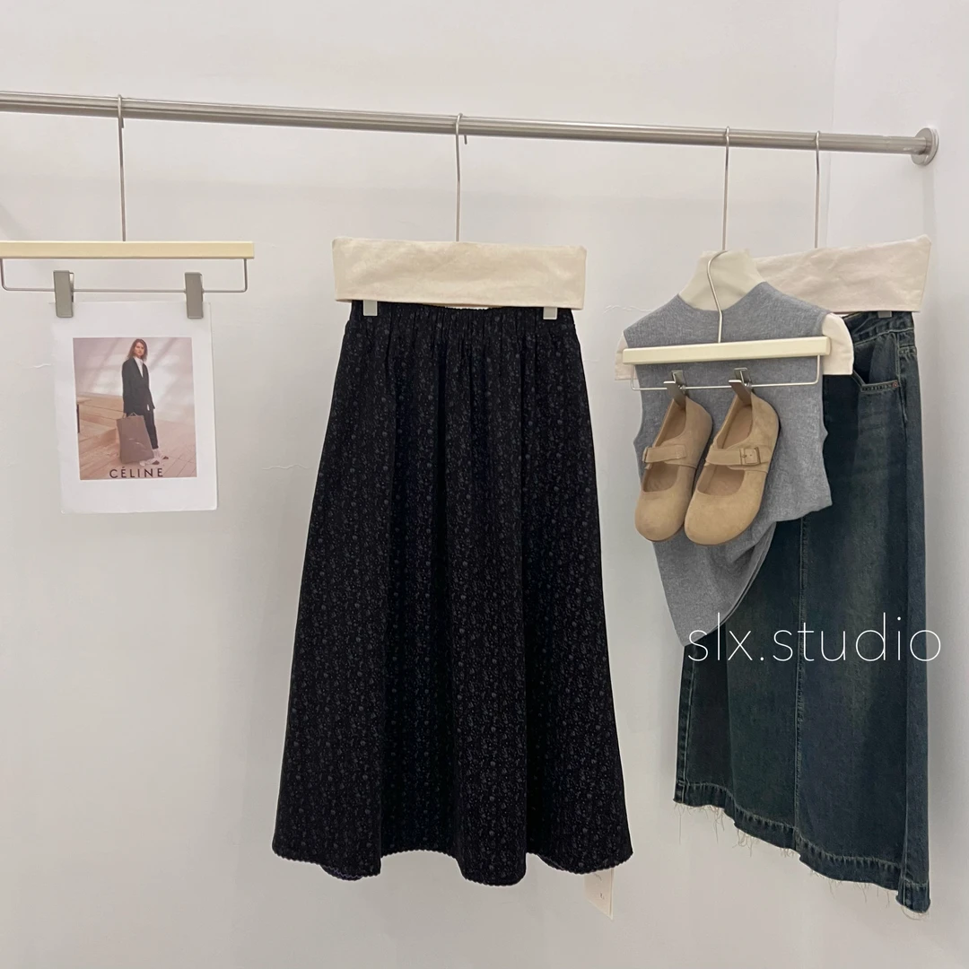 slx@ 8060 碎花半裙