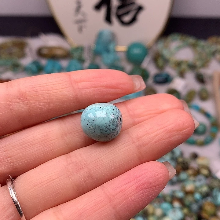 绿松石未镶嵌扣子