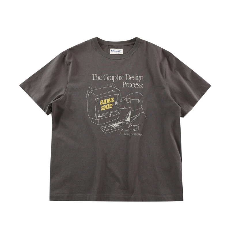 ChemistCreations中性风印花百搭短袖T恤