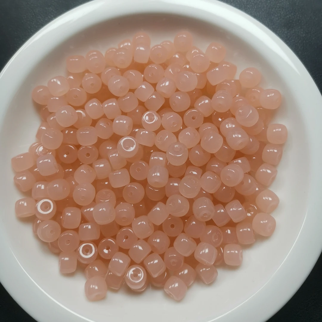 散珠w2595冰藕粉老型8*6mm*20颗