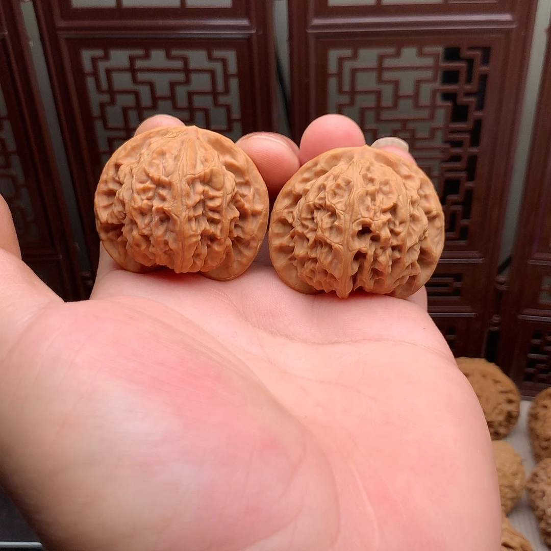 吊坠文玩核桃宫灯狮子头