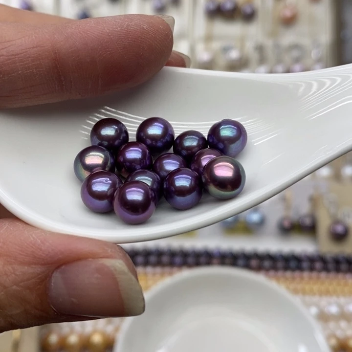 淡水珍珠手链未镶嵌?