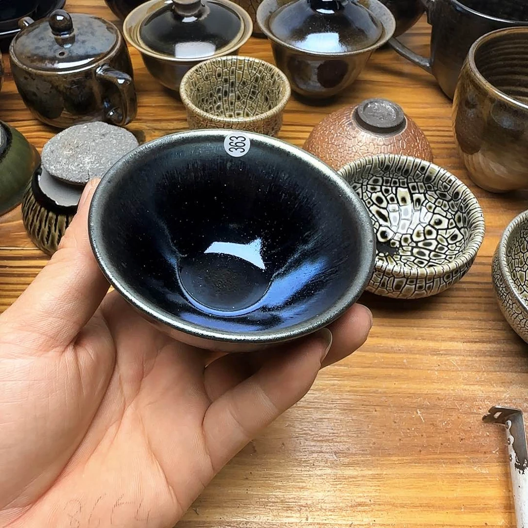 茶盏建窑建盏茶器