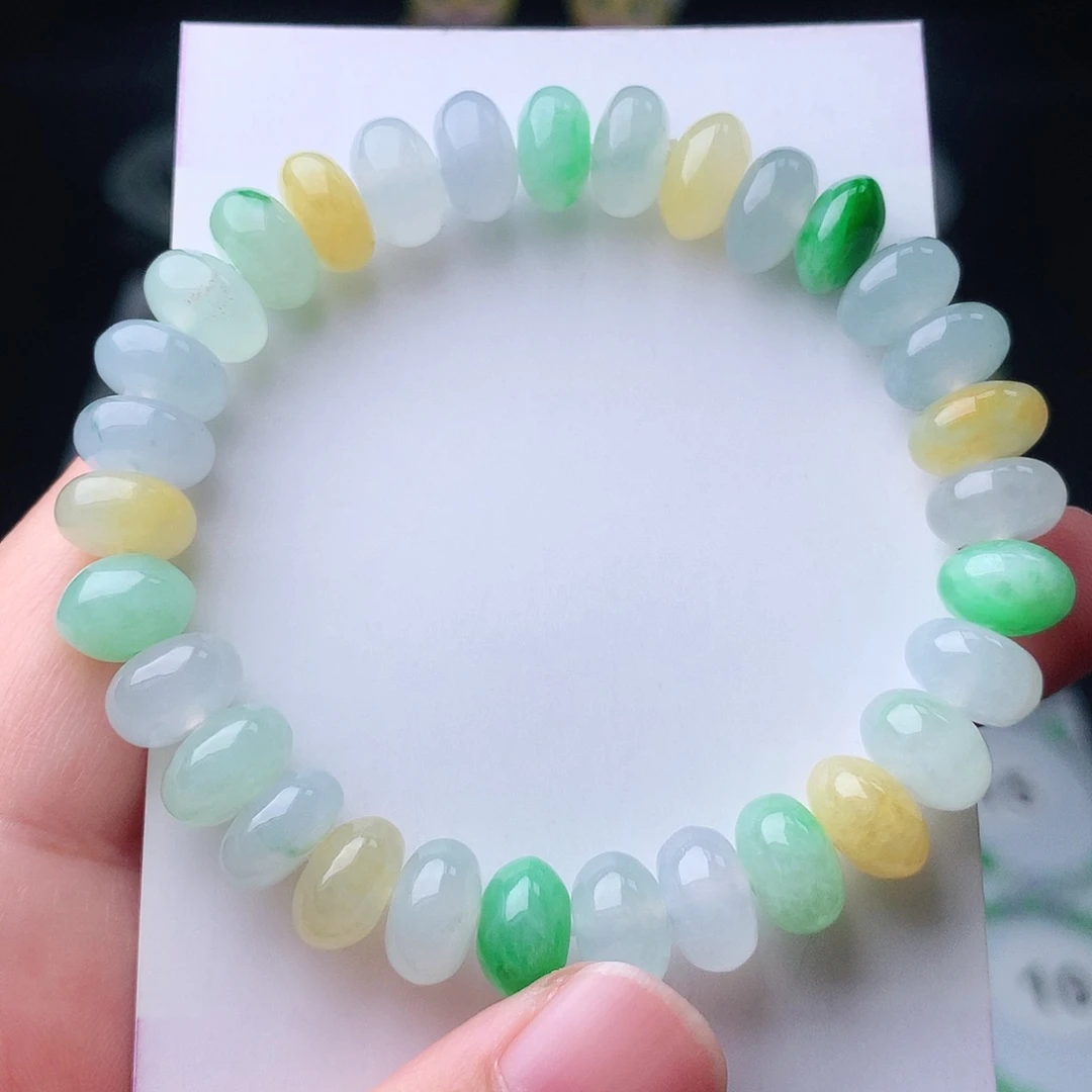 翡翠未镶嵌手链翡翠