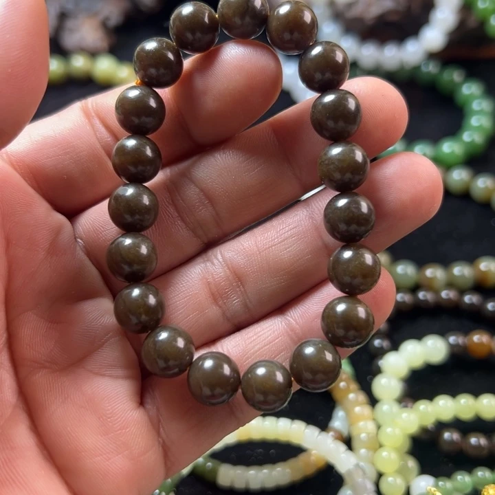 和田玉（糖玉）未镶嵌手链