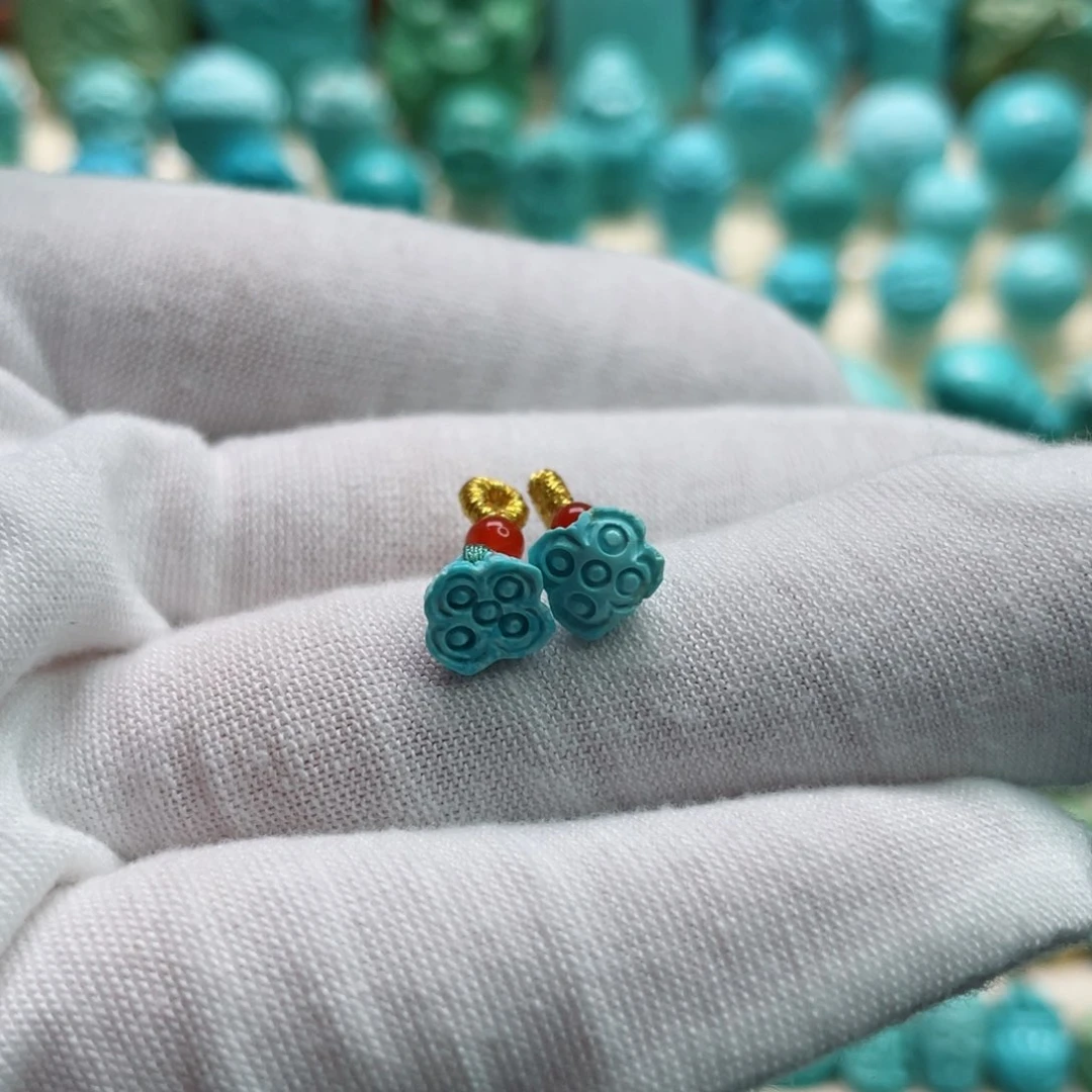 南红玛瑙颈饰未镶嵌