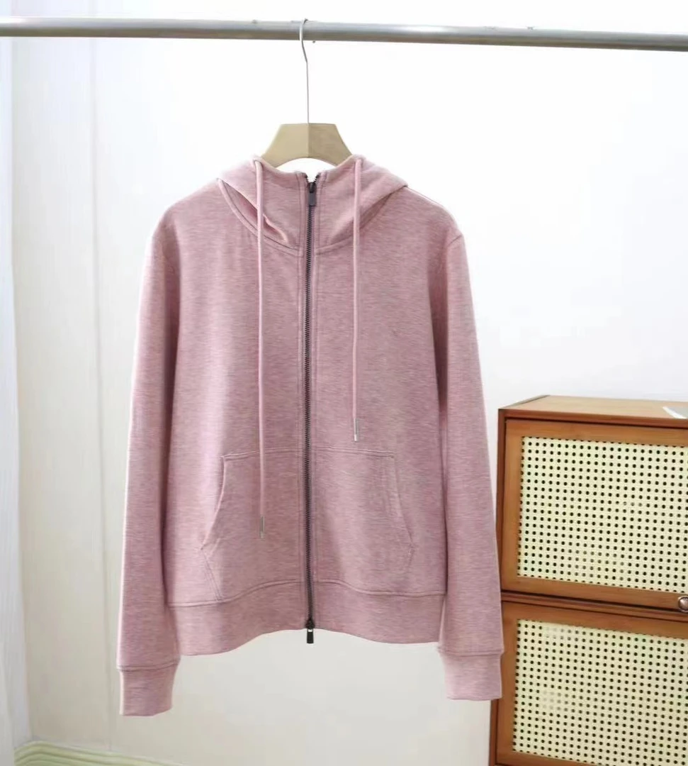 新娜姐家【25年春夏薄款“软黄金”】可机洗 经典蚕丝羊毛外套带帽