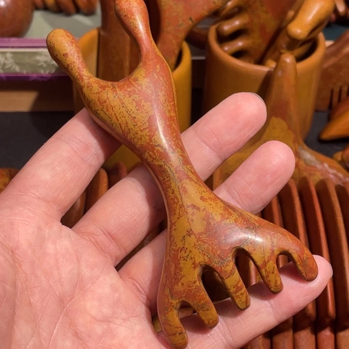 红砭石精品款小耙子