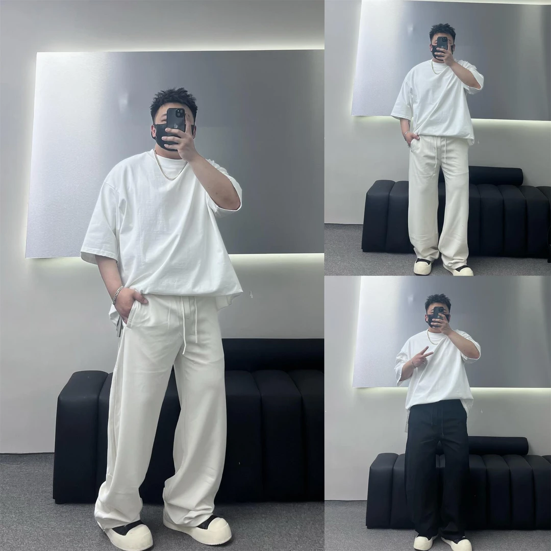 【显腿长】夏季轻薄垂感莫代尔混纺百搭时尚（脚口可束脚）弯刀休闲裤