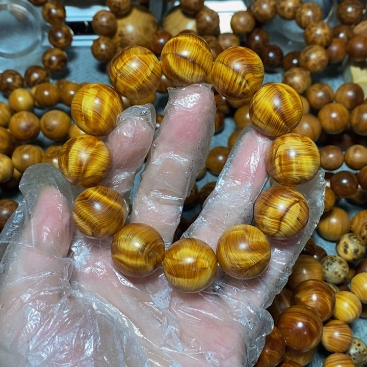 m***h柏木（崖柏）太行崖柏龙胆闪电黄金底2.0高密度53.3g