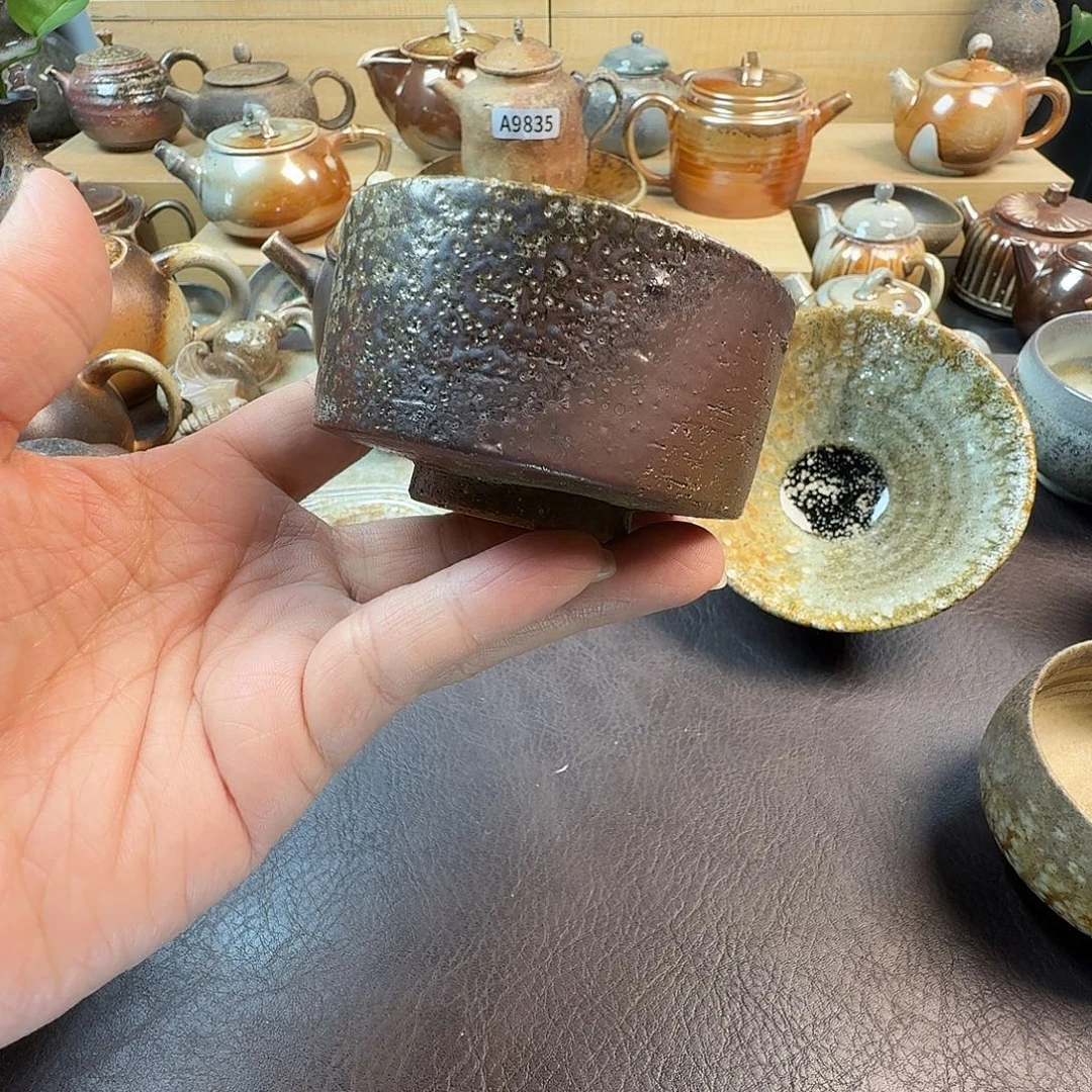 手工手作柴烧主人杯（微瑕）