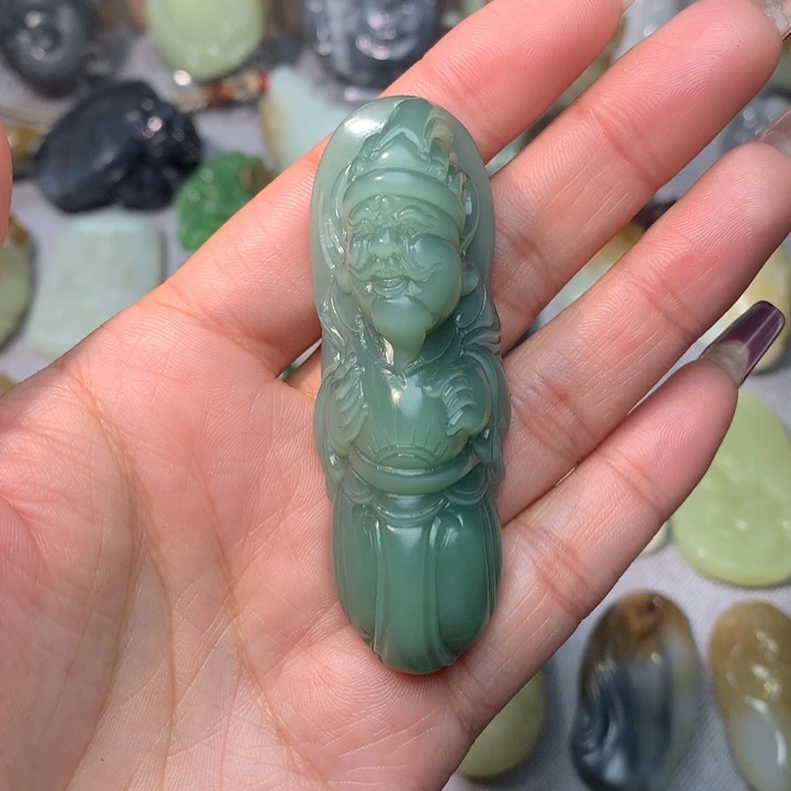 和田玉挂件未镶嵌B****u