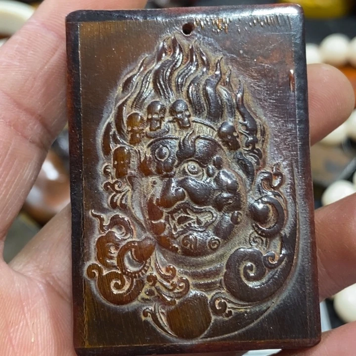 滴血莲花菩提吊坠