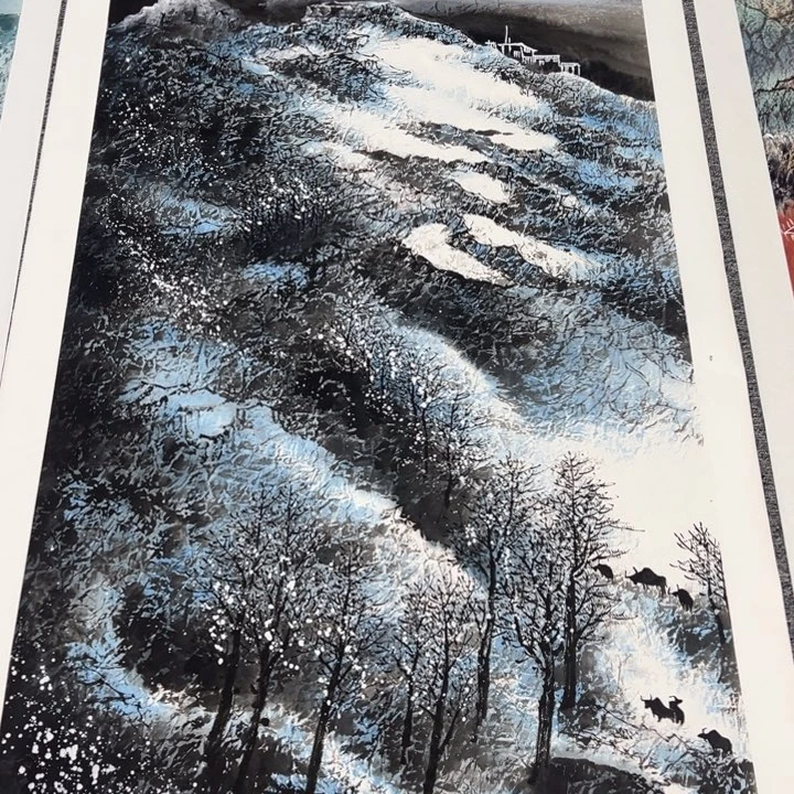 手绘作品双十一放大漏