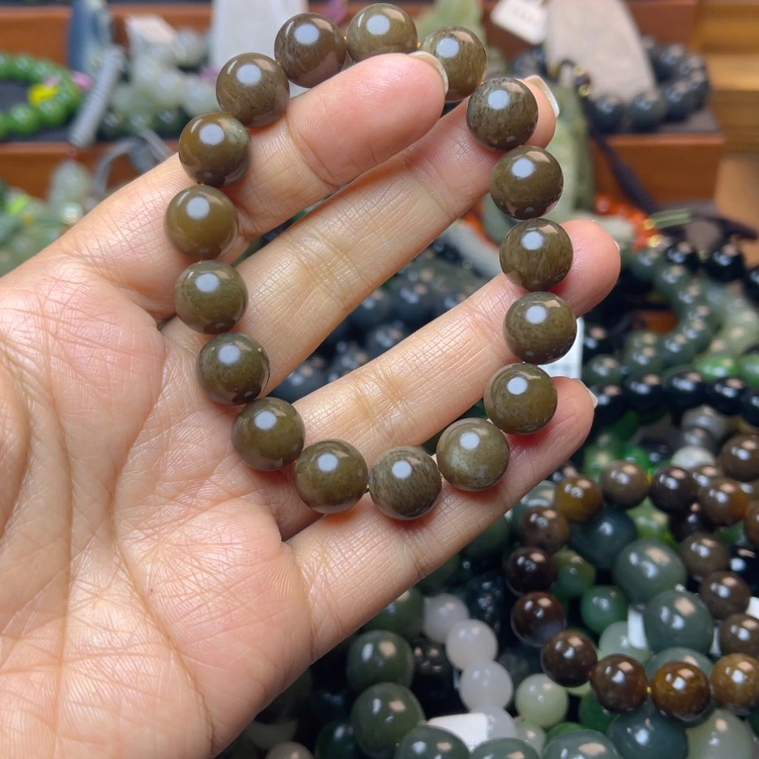 *****和田玉未镶嵌手链