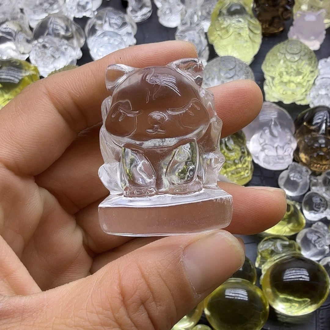 未镶嵌颈饰水晶摆件