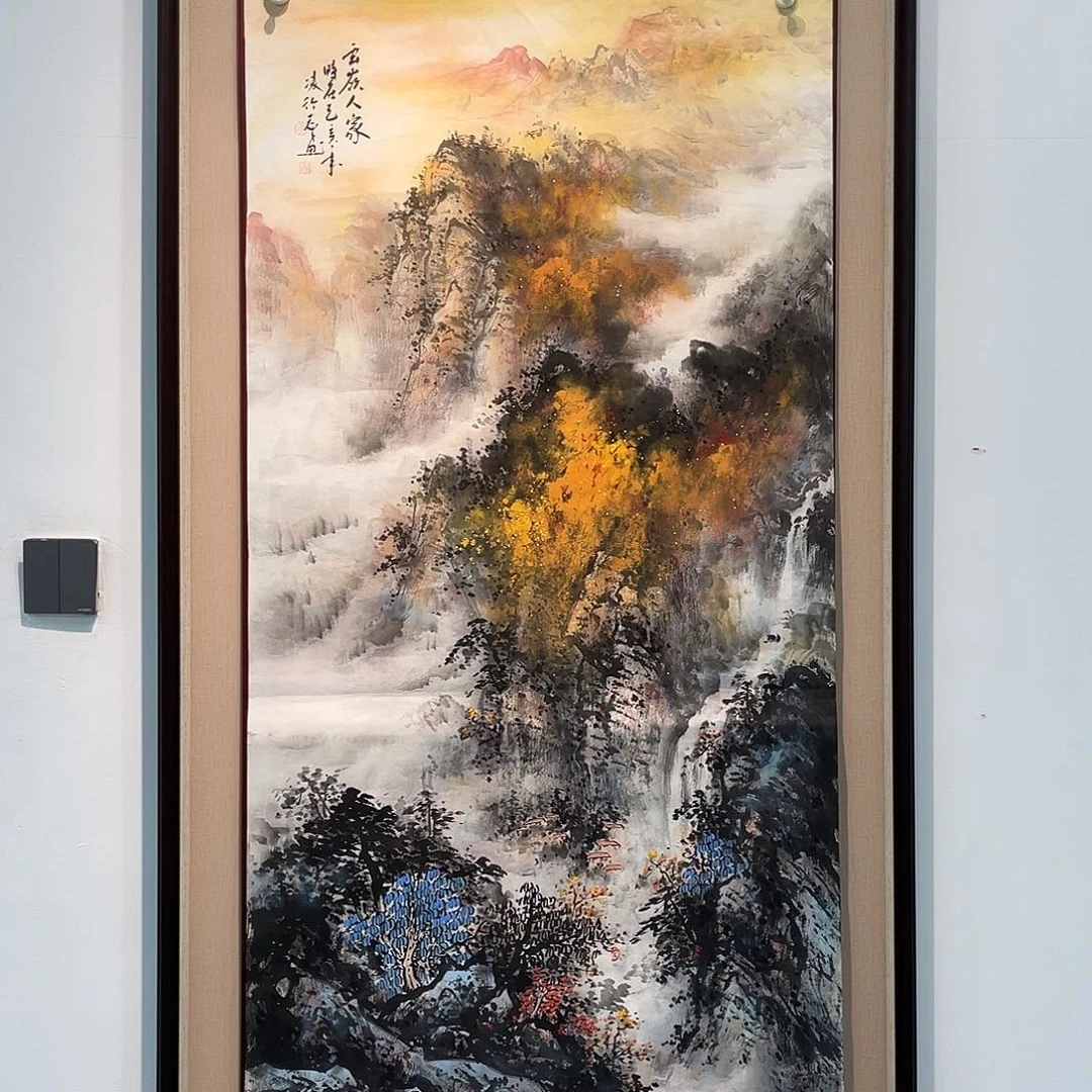 国画凌行志老师手绘国画作品