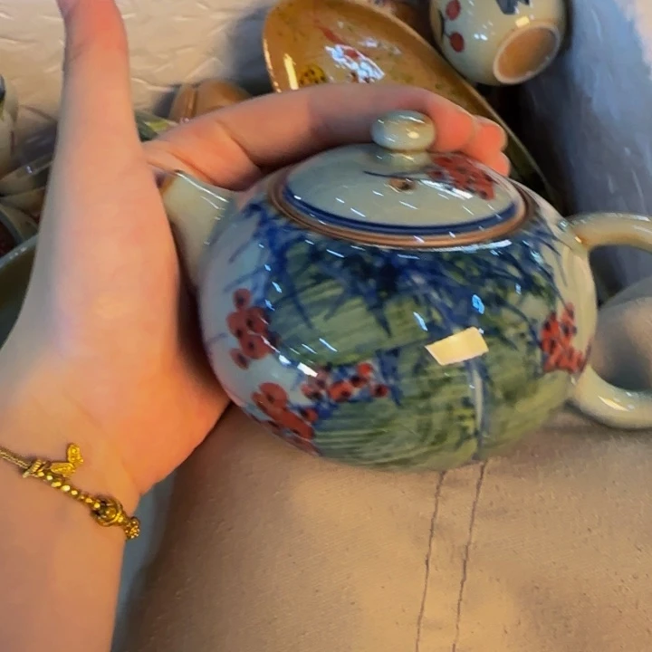 瓷片景德镇陶瓷手工手绘