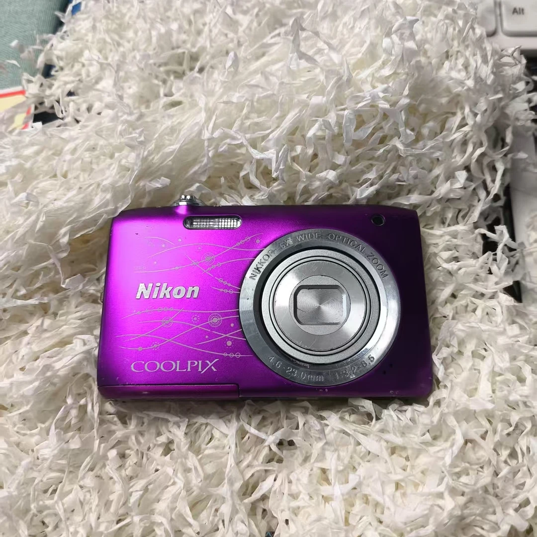 95新 Nikon/尼康 尼康S2800紫色2005W像素5倍变焦