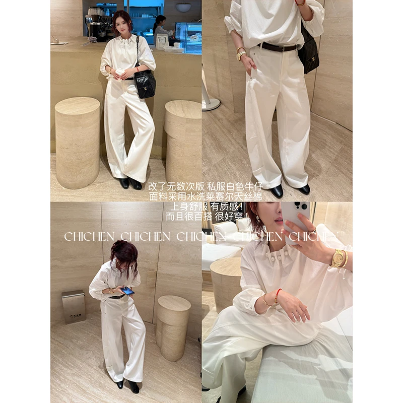 CHICHEN-TR神裤-300g高含莱赛尔天丝立裁西裤