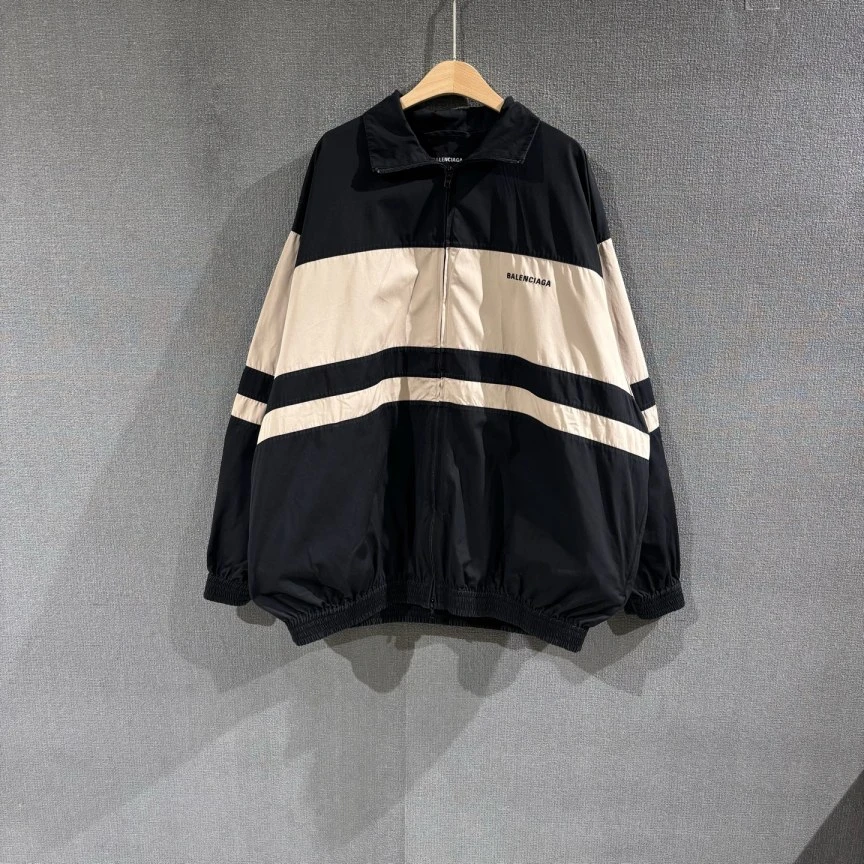 未使用 Balenciaga/巴黎世家 （pm）拼色冲锋衣外套 46码/4340