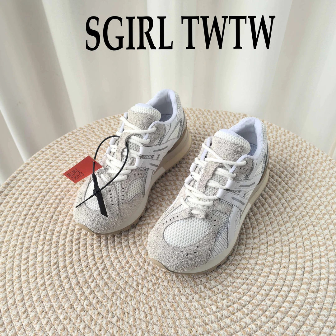 SGIRL TWTW厚底增高老爹鞋女2025春季新款百搭休闲运动鞋阿甘鞋潮