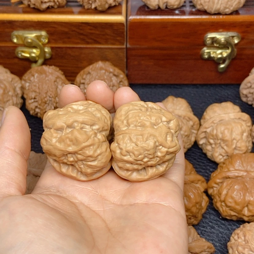 【闪购商品】文玩核桃吊坠小*蛙蛙41