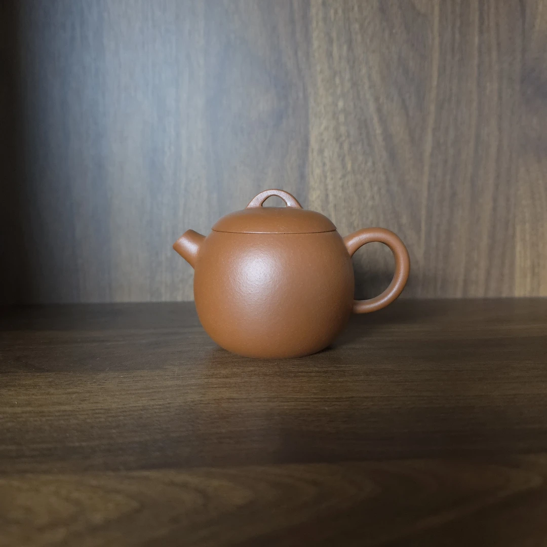 【云水堂—紫砂】原矿红泥160ml高西施壶