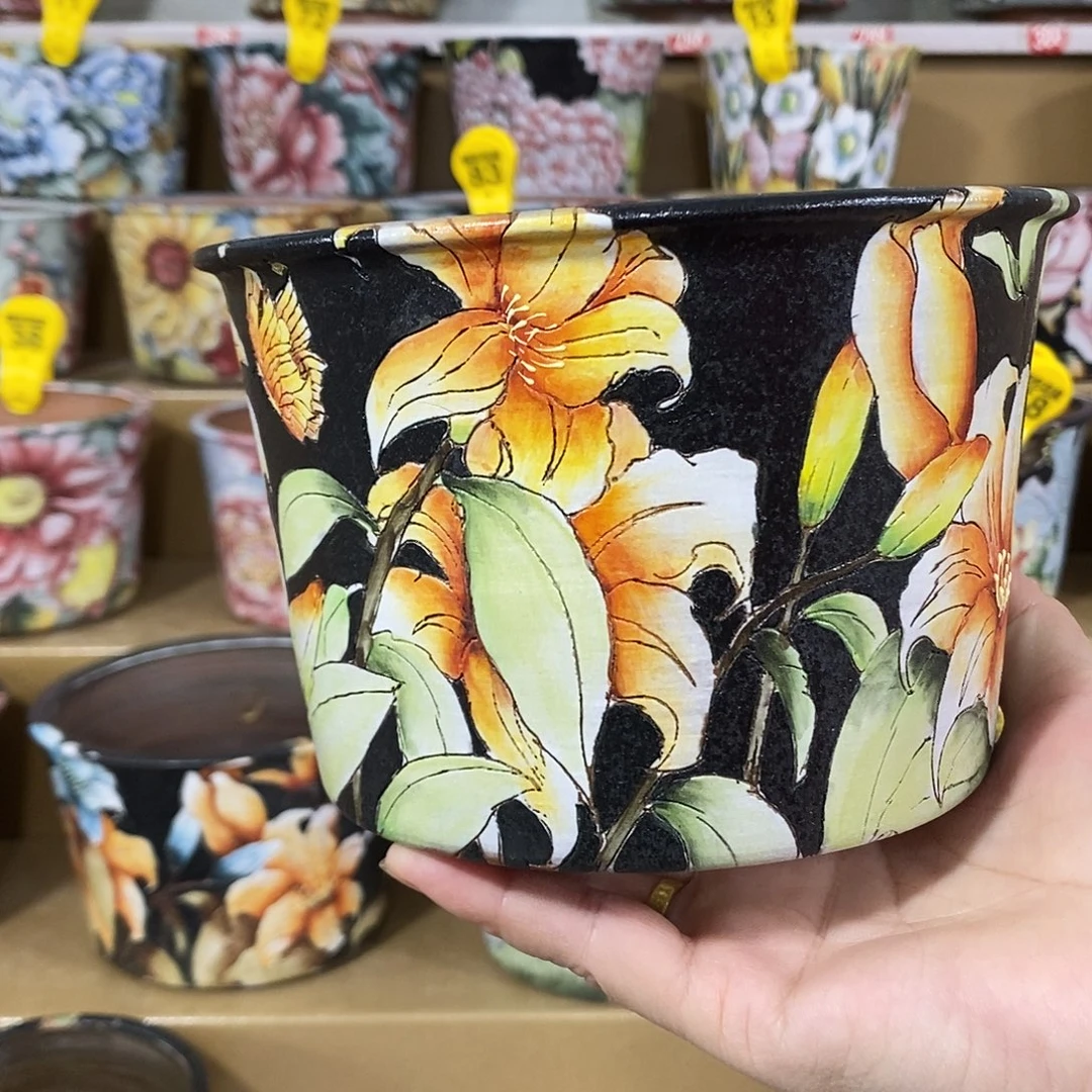 景德镇精品瑶晨美盆13.5/10.5