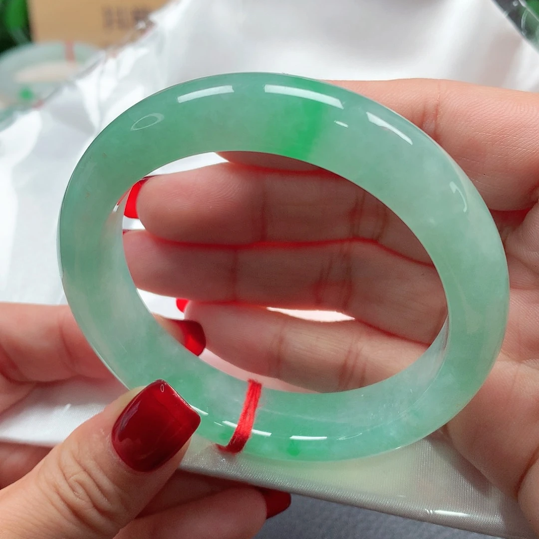 未镶嵌手镯翡翠天然A货翡翠手镯，83号