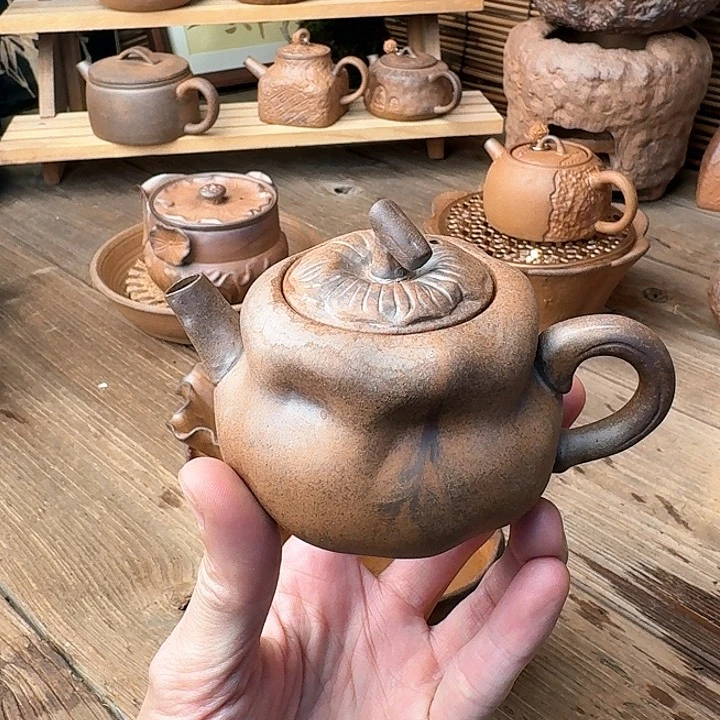 原矿老岩泥茶器系列