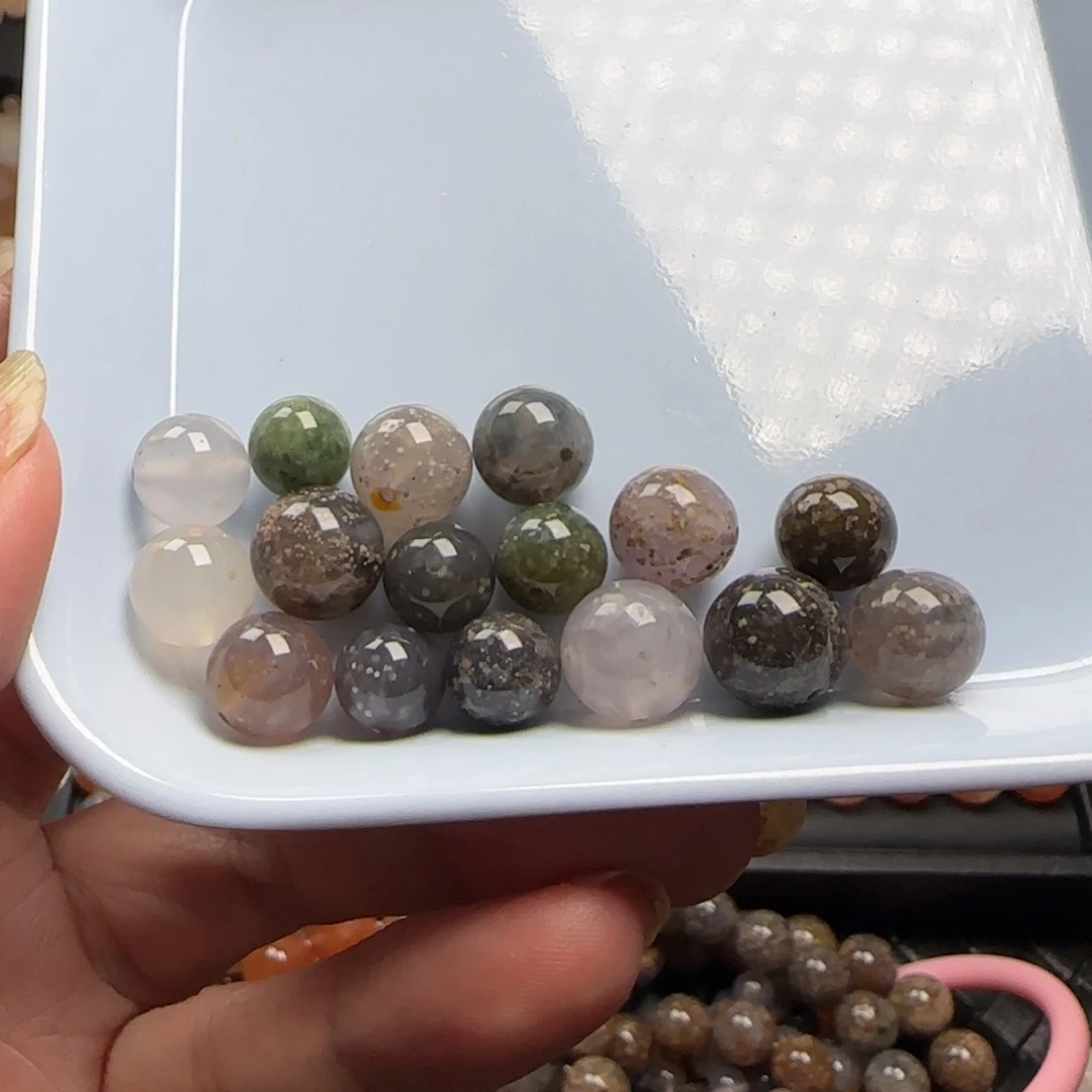 未镶嵌玛瑙/玉髓珠宝半成品