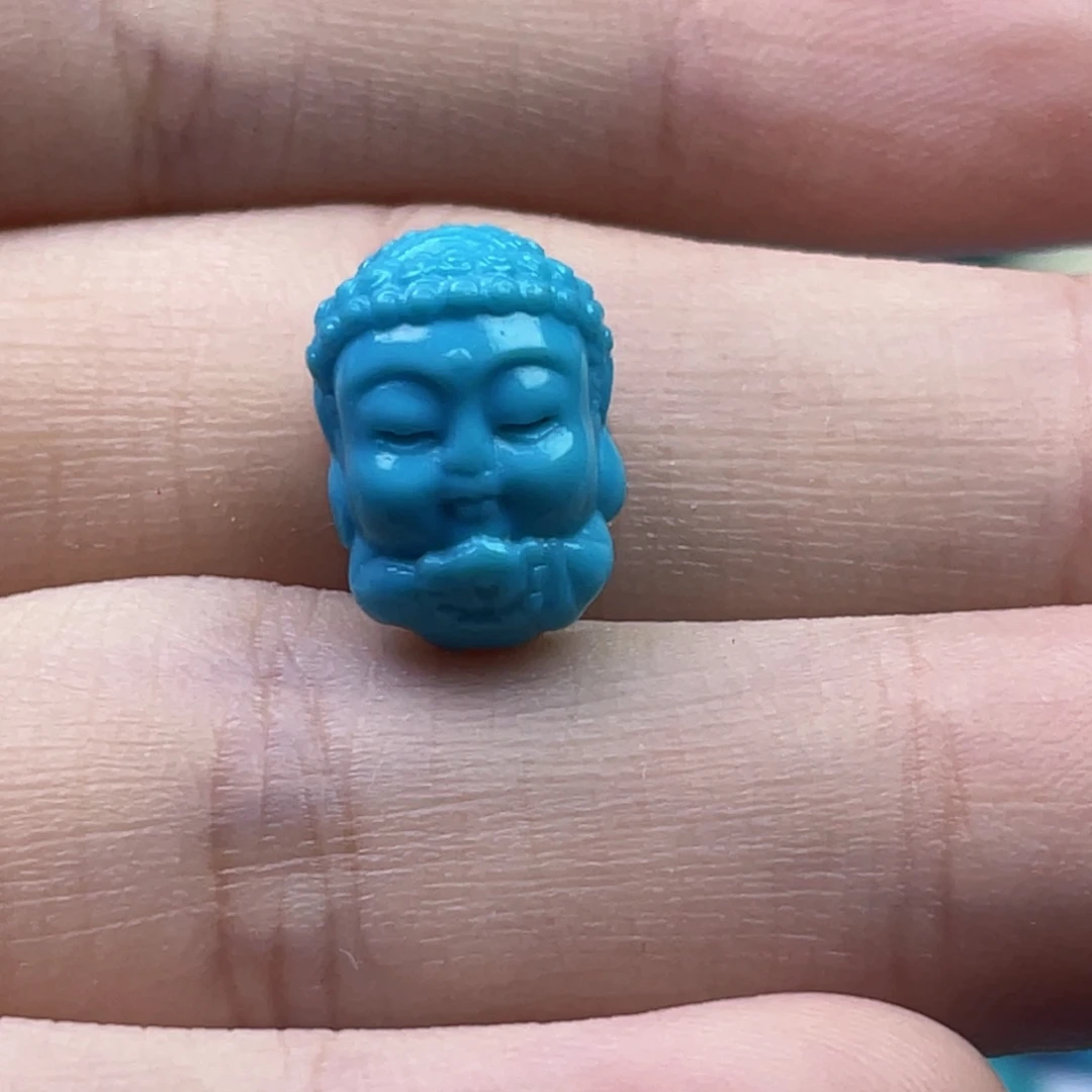 未镶嵌绿松石天然原矿绿松石雕件