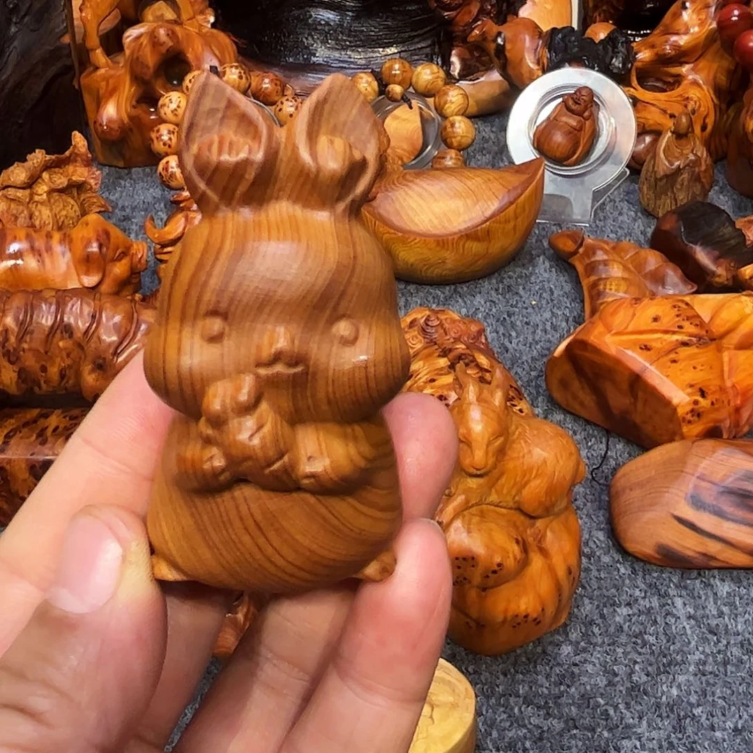 柏木太行崖柏黑油兔子