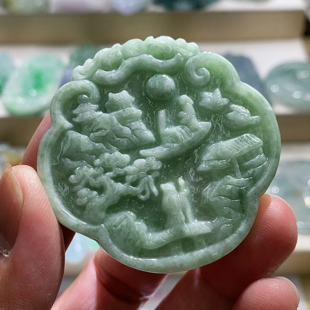 【闪购商品】翡翠颈饰未镶嵌11111111