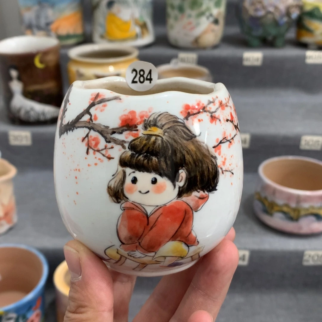 罐精品手绘一物一拍