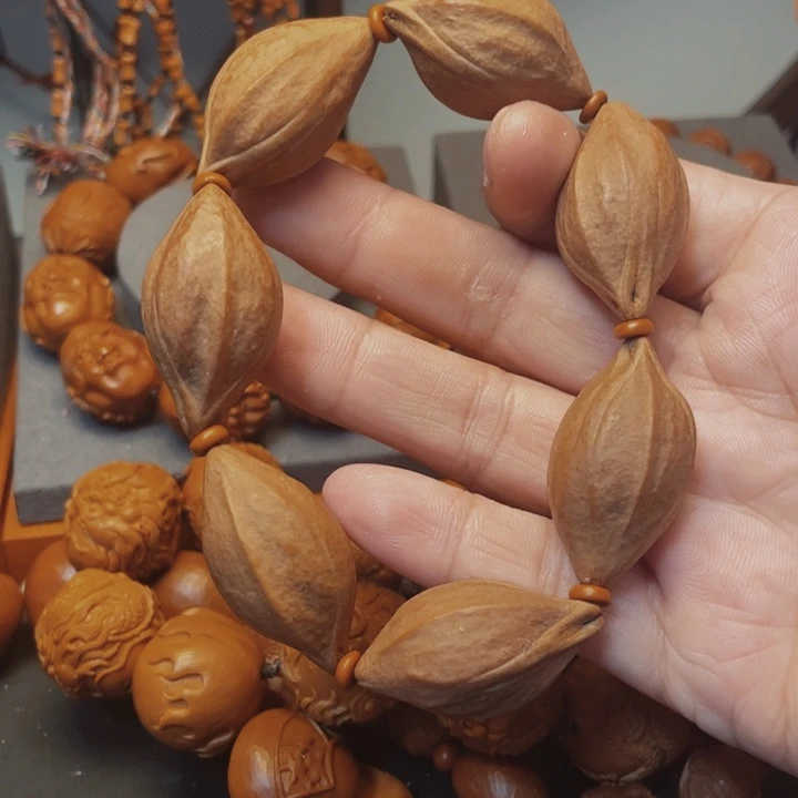 橄榄核手串10年老油核