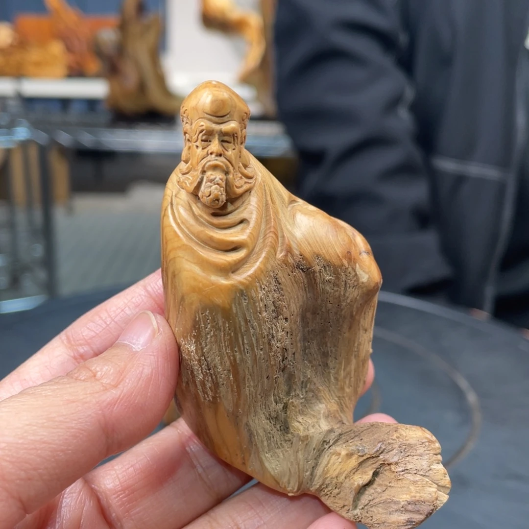 柏木（崖柏）手把件