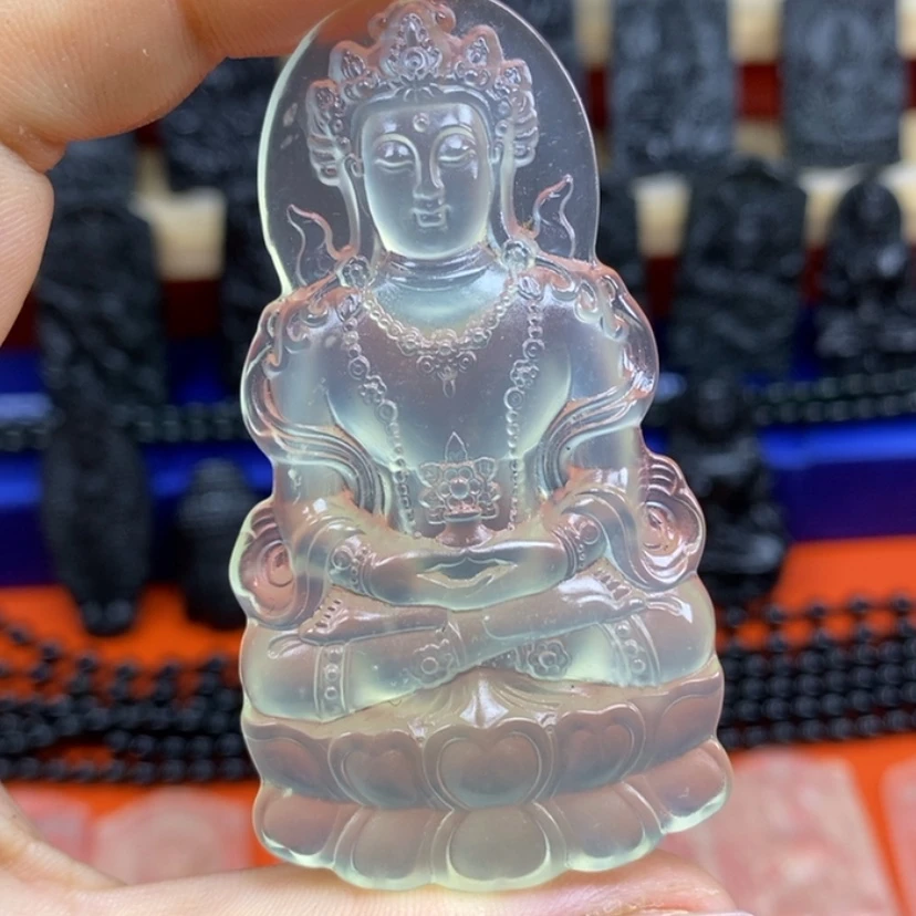 【闪购商品】蛇纹石玉未镶嵌颈饰