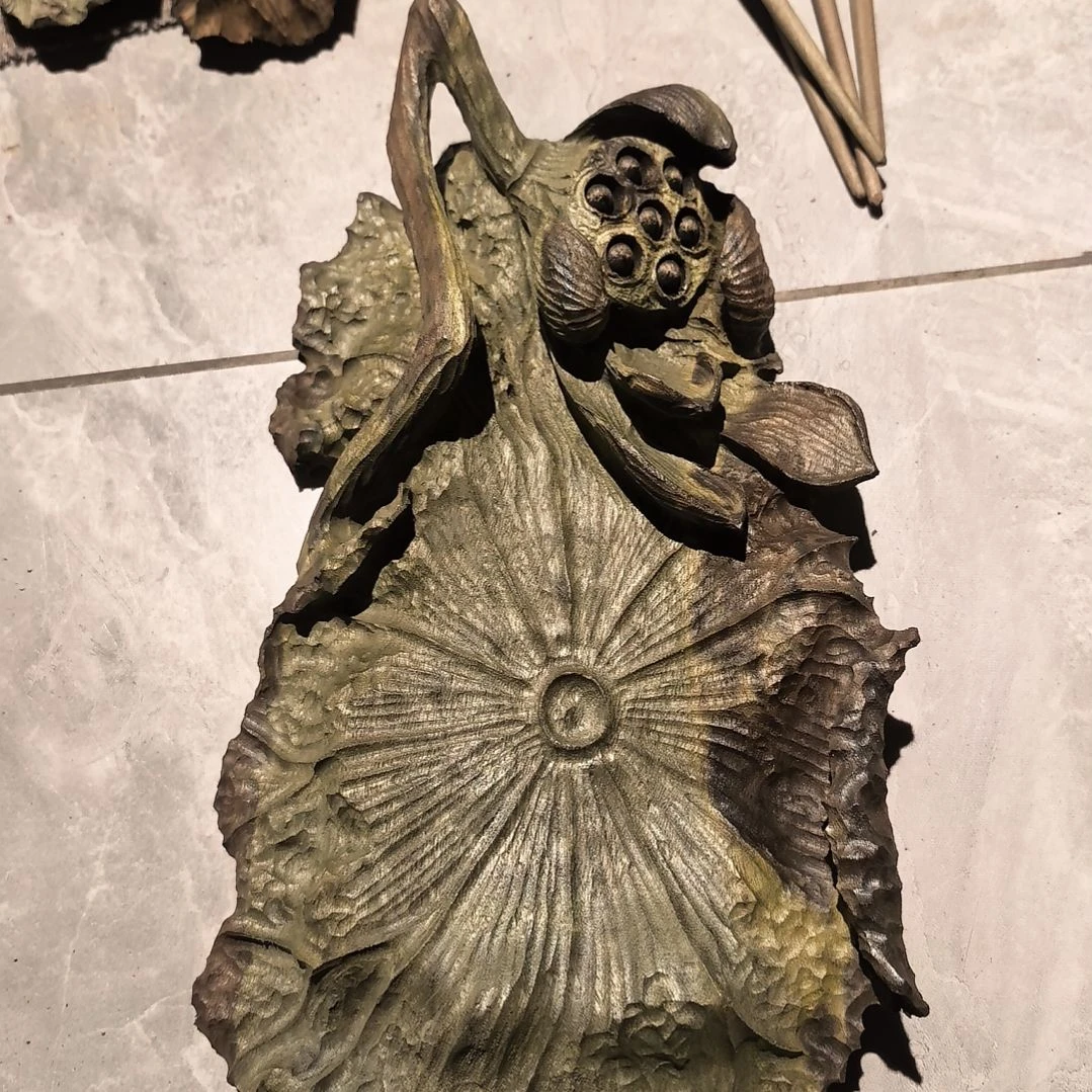 阴沉木V手工壶承乌木金丝楠。