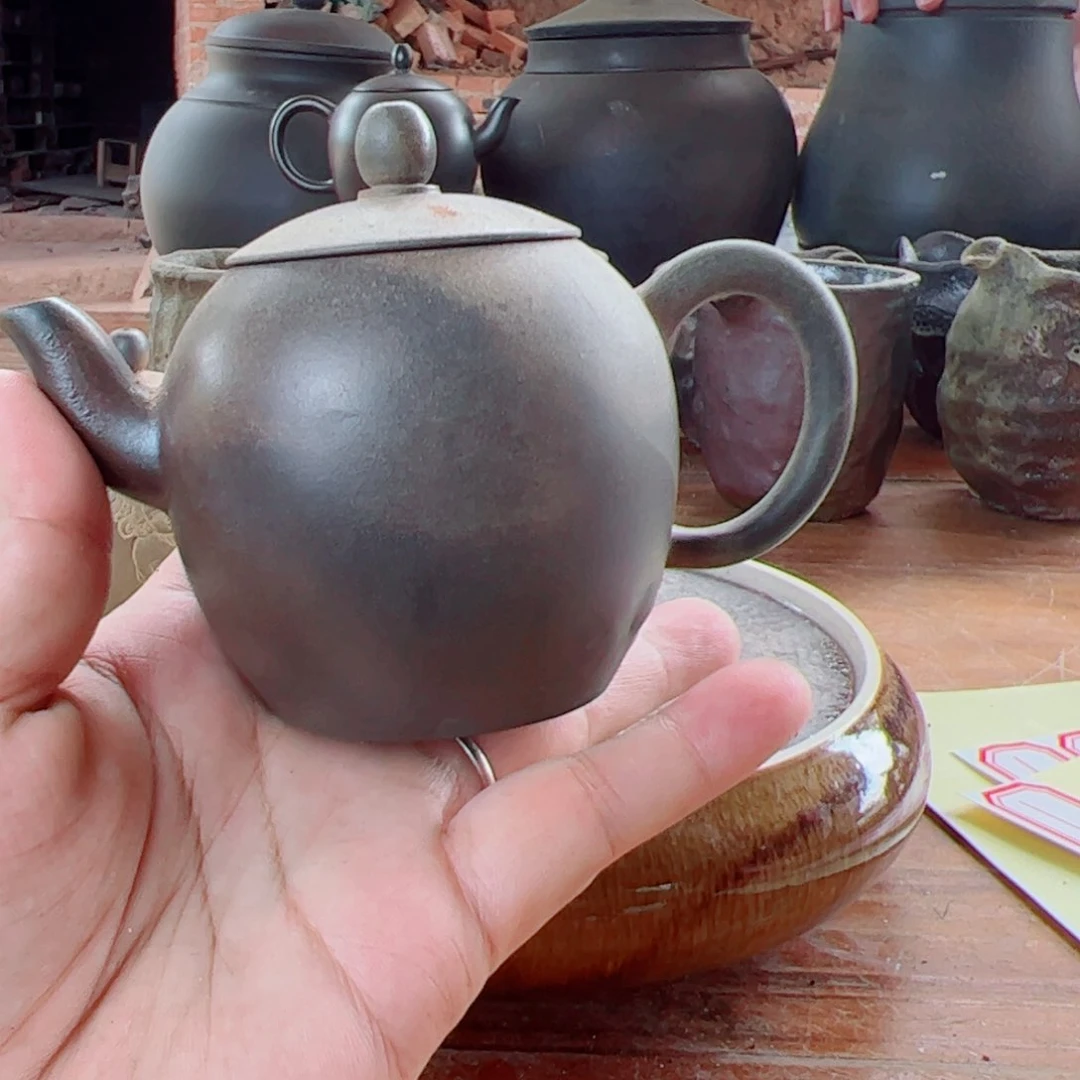 坭兴陶贵台龙窑柴烧茶器A158