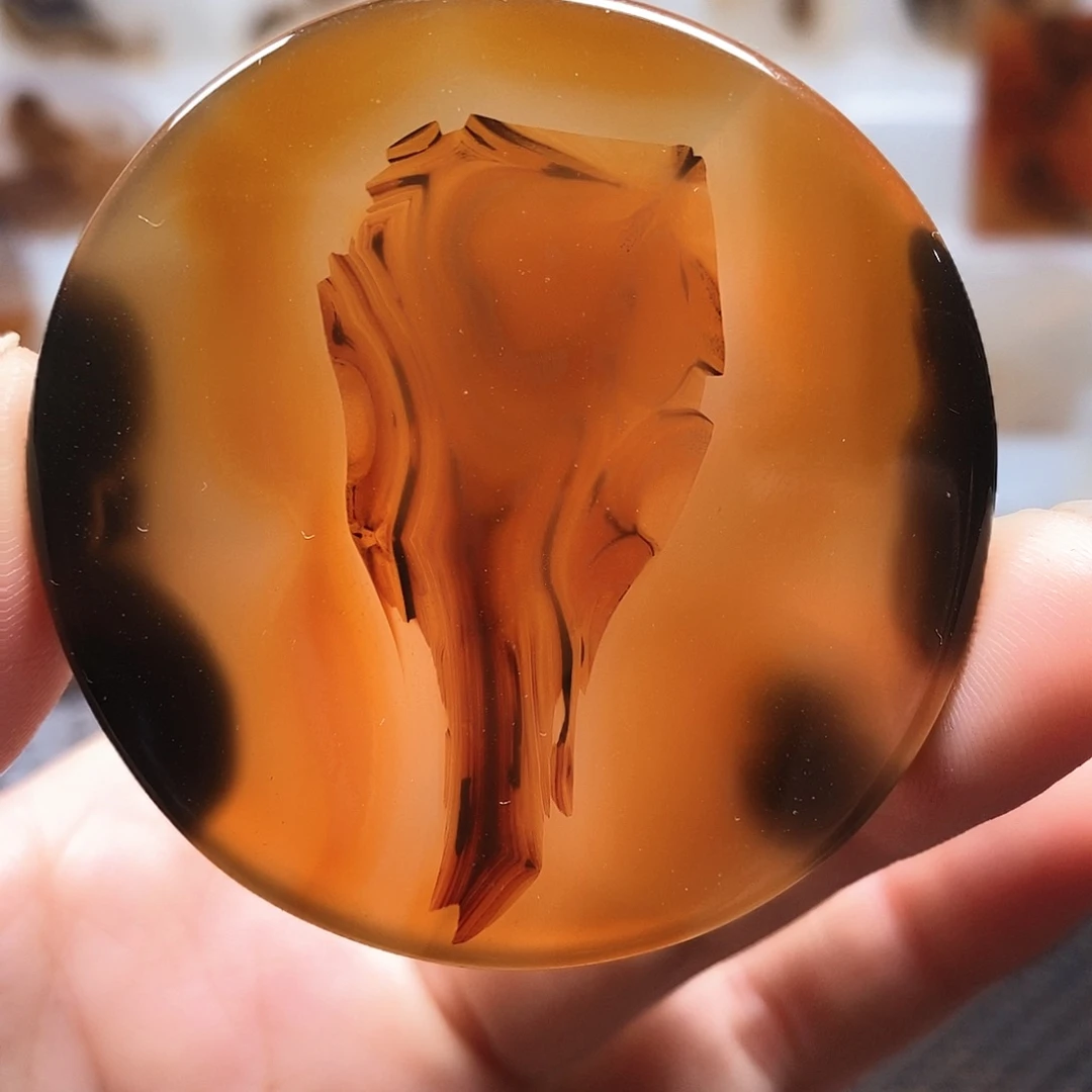 玛瑙/玉髓未镶嵌吊坠(不含链)