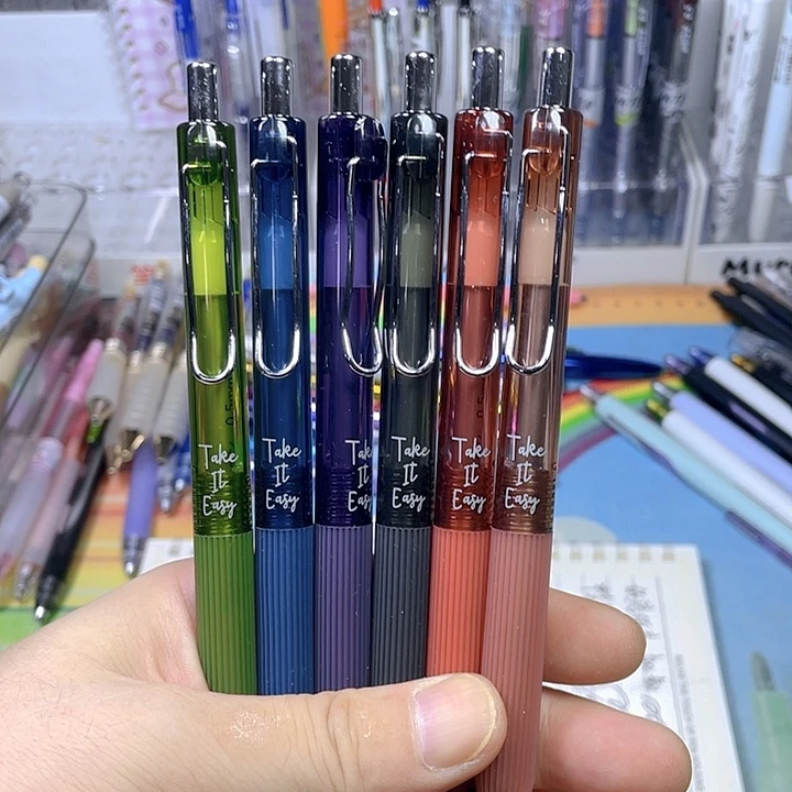 富士岛小憩黑笔6支