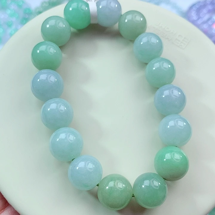 翡翠未镶嵌手链卡13